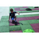 Parcours de bille en caoutchouc