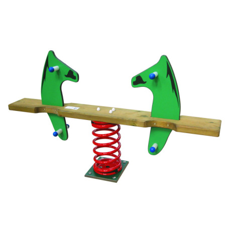 Bascule enfant CHEVAL DOUBLE