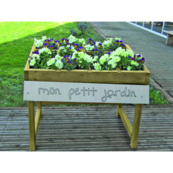 PETIT JARDIN en bois sur pieds