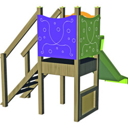 Plateforme toboggan GREDI