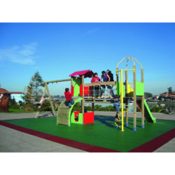 Structure de jeux avec toboggan ARGONOS