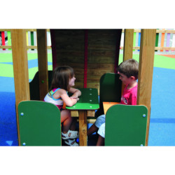 Structure de jeux avec toboggan ARGONOS