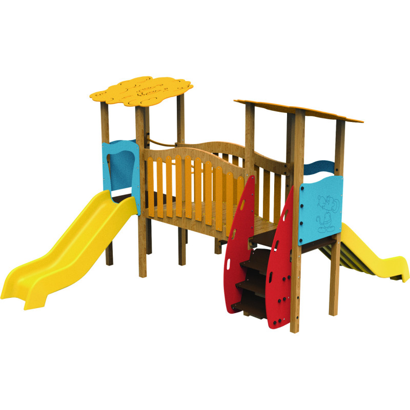 Structure de jeux extérieure SAJA