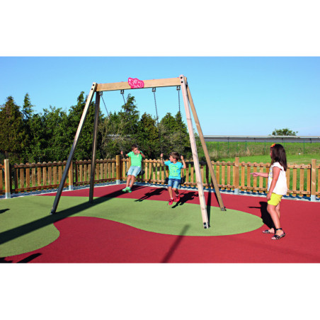 Portique EKO 2 balançoires