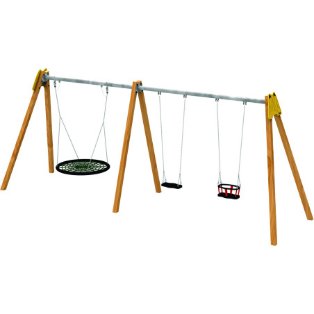 Portique balançoire HERMIDA PMR