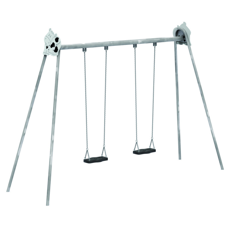 Portique acier 2 balançoires LA GRANGE