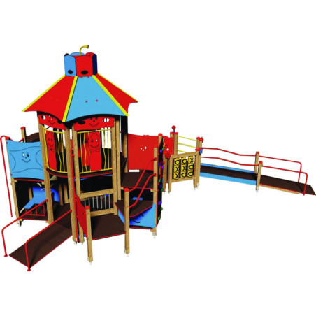 Village jeux multifonction FUN CITY adapté PMR