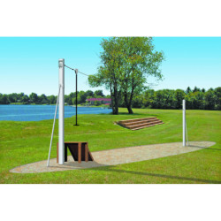 Tyrolienne aire de jeux ADEL