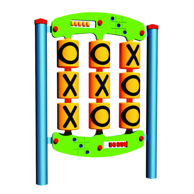Panneau ludique SENSORIEL TIC TAC TOE