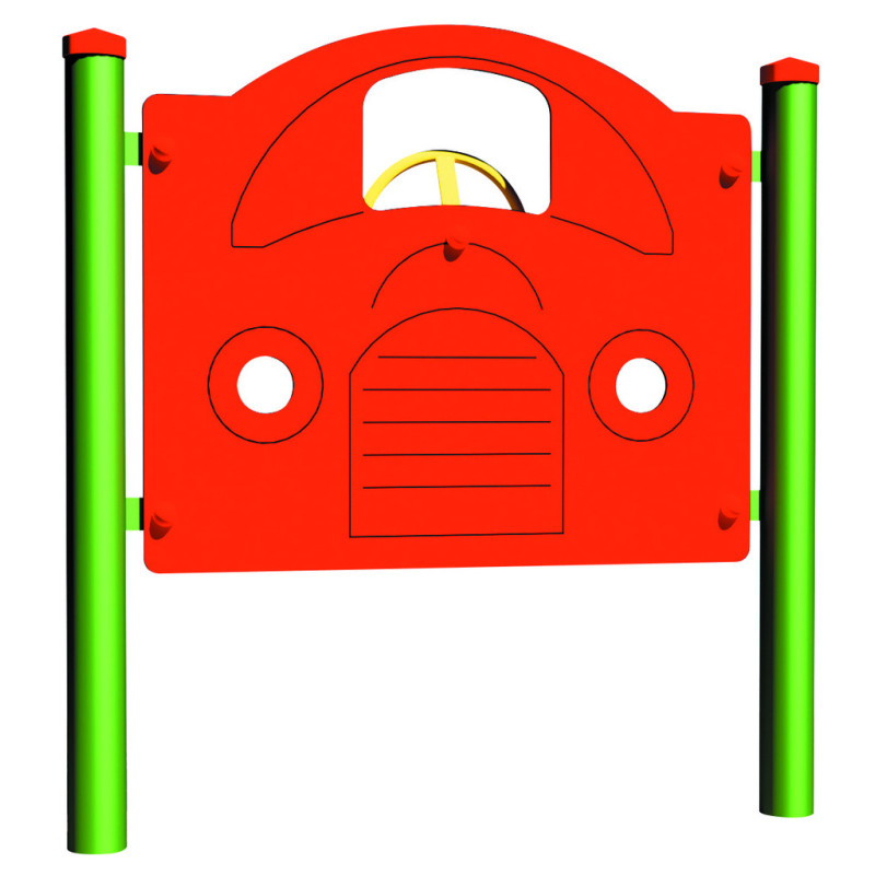 Panneau extérieur école SENSORIEL VOITURE