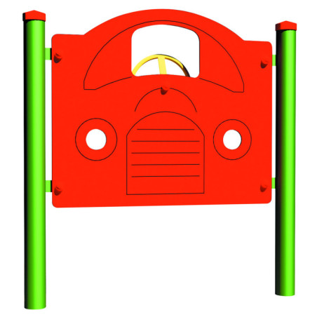 Panneau extérieur école SENSORIEL VOITURE