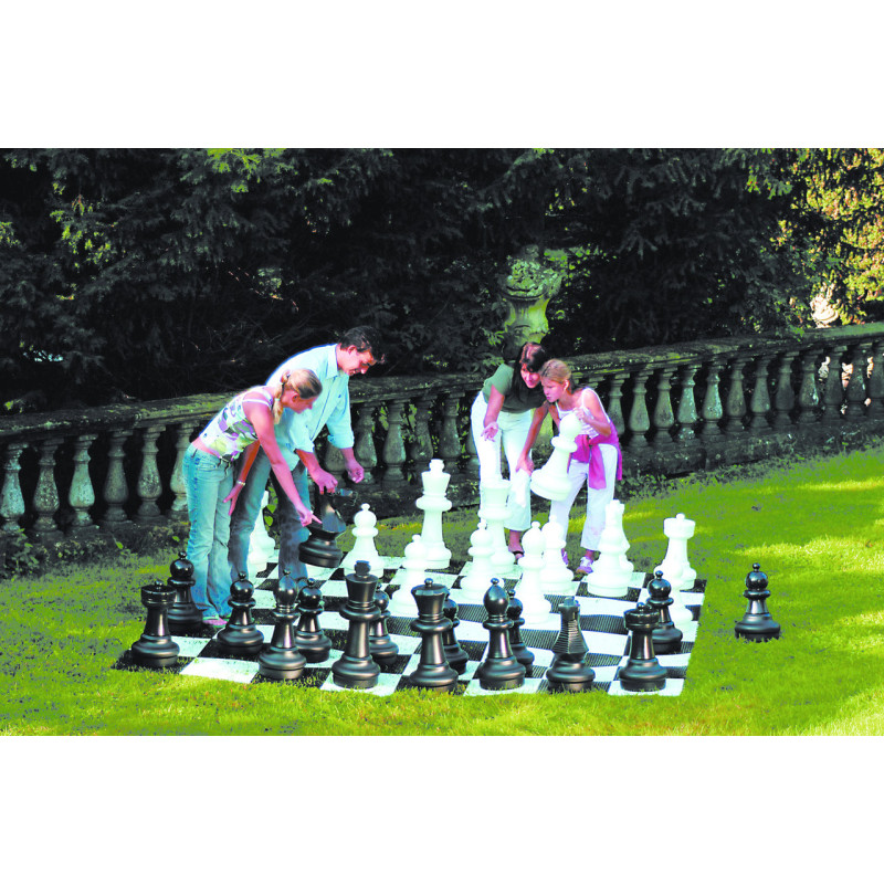 Jeu extérieur ÉCHECS et DAMES GÉANTS