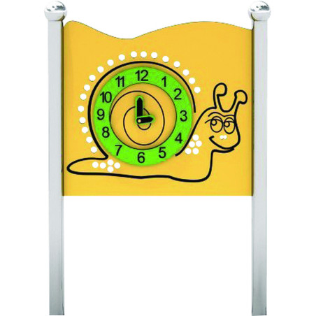 Panneau sensoriel HORLOGE ESCARGOT