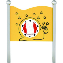 Panneau sensoriel ESCARGOT...