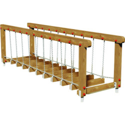 Jeu plein air PASSERELLE...