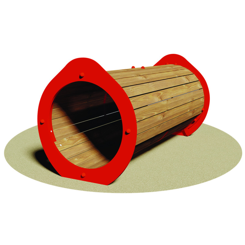 Jeu extérieur pour collectivité TUNNEL GALLERY