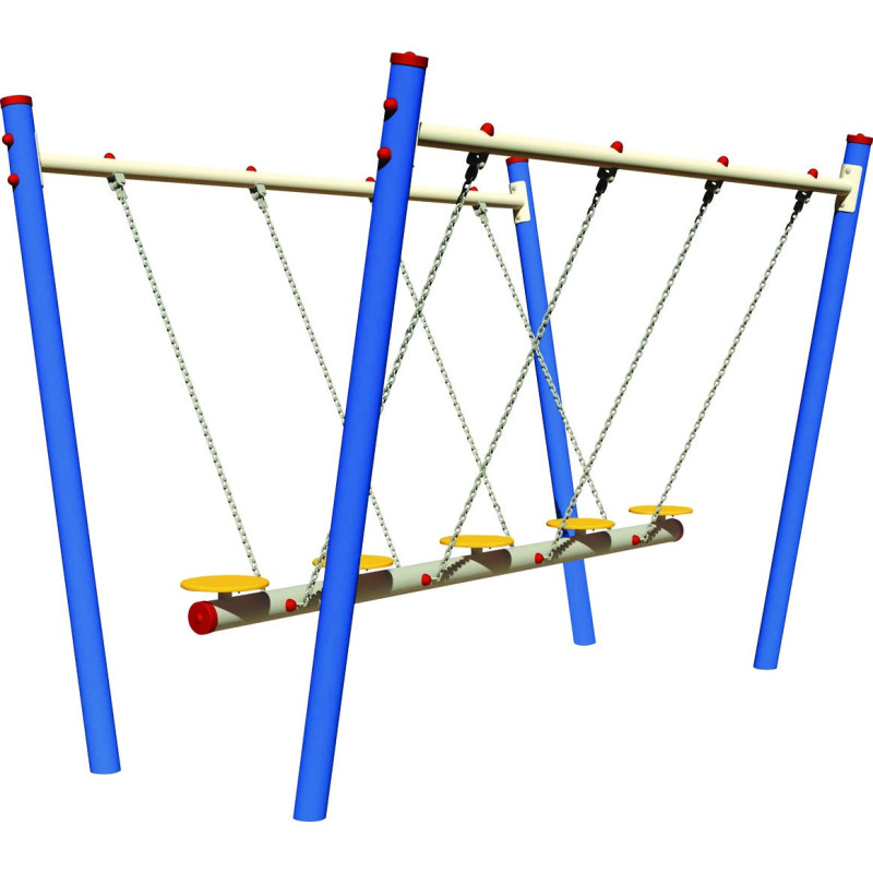 Jeu d'équilibre parc public PASSERELLE JAMES