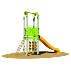 Tour avec filet à grimper