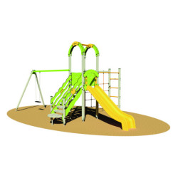 Tour avec escalier ÂGE 2 À 8 ANS