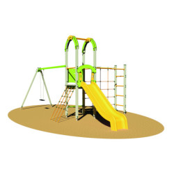 Tour avec filet à grimper ÂGE 3 À 8 ANS