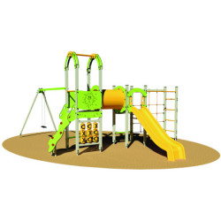 Tour avec mur d'escalade