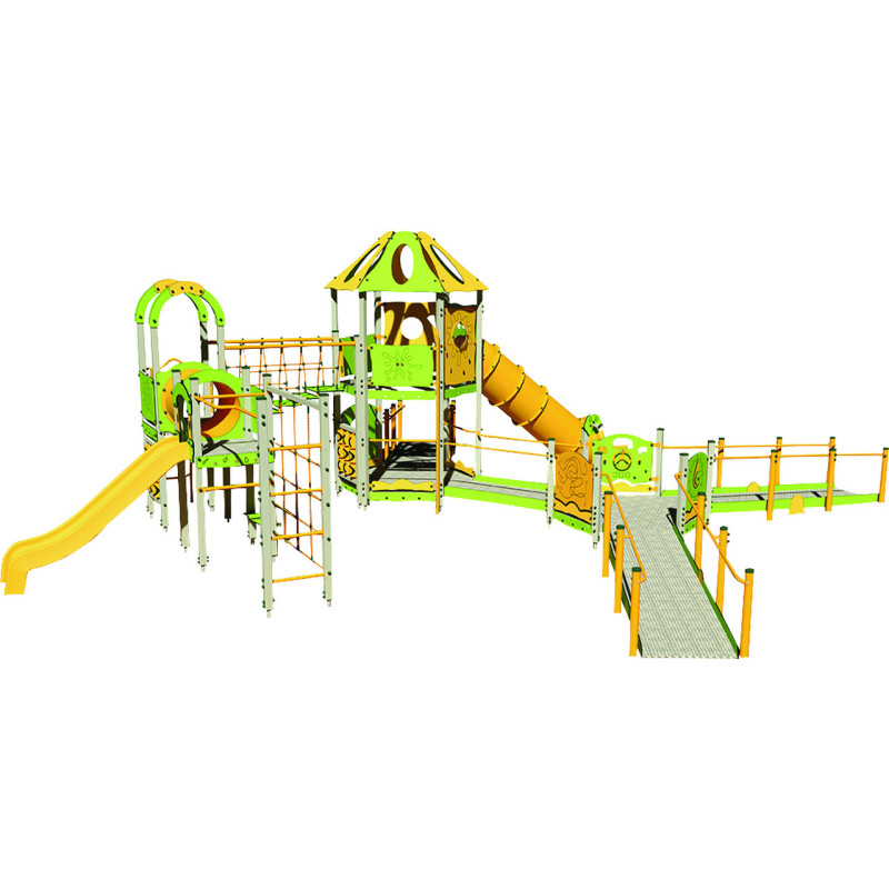 Village de jeux enfants NATHOO adapté PMR