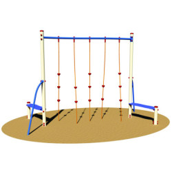 Jeu à grimper aire de jeux...