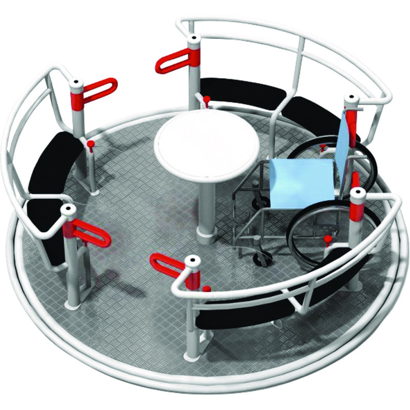 Modèle 3 banquettes - 3 accès fauteuils roulants