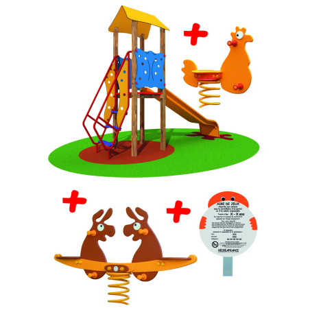 Pack jeux enfants AZALÉE