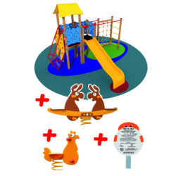 Pack jeux enfants LE BOIS JOLI