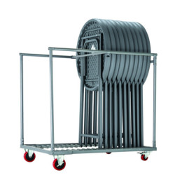 Chariot pour mange-debout