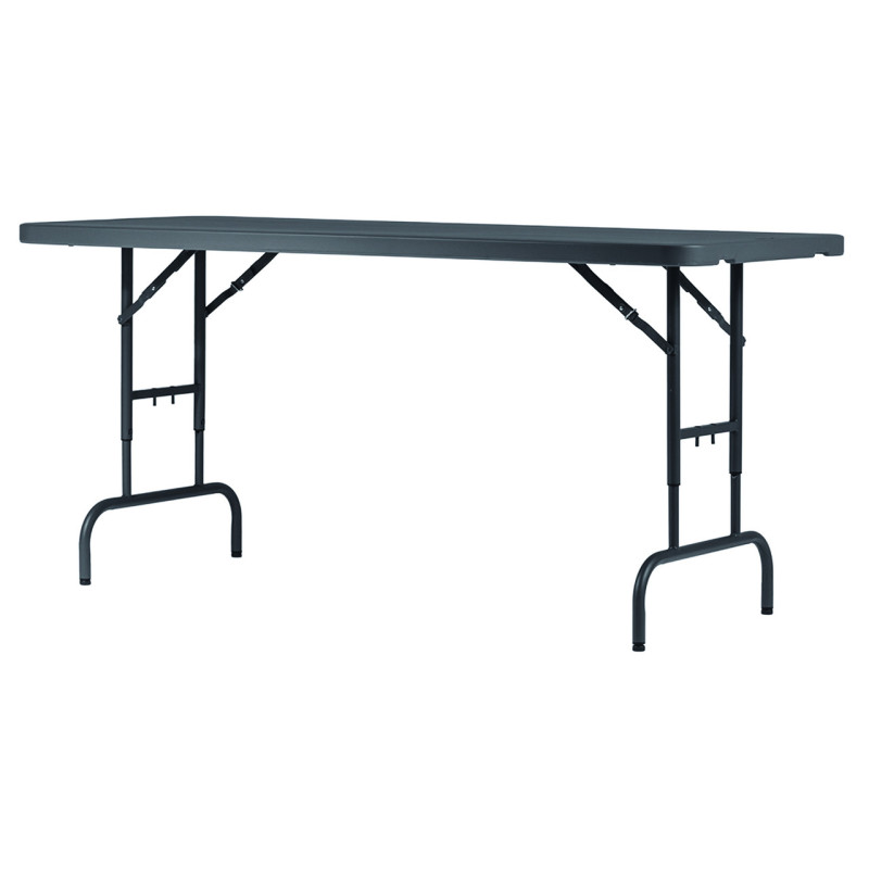 Table réglable polyéthylène anthracite MIST