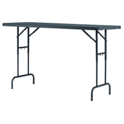 Table réglable polyéthylène anthracite MIST