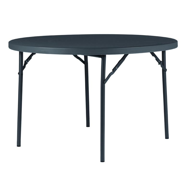 Table et banc pliants polyéthylène anthracite MIST