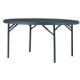 Table et banc pliants polyéthylène anthracite MIST