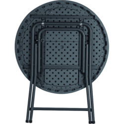 Table haute polyéthylène anthracite MIST