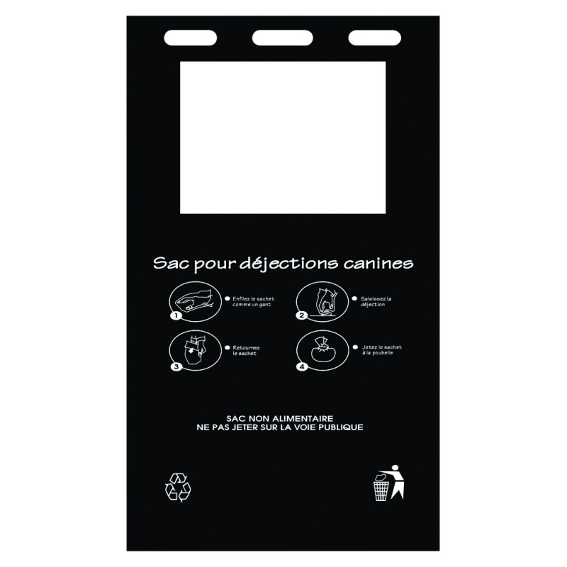 Sacs canins pour distributeur lot de 500