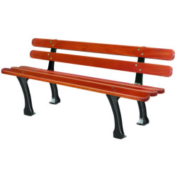 Banc 5 lames 4 pieds