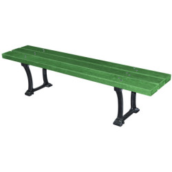 Banc et banquette lames recyclées ACRUX