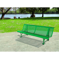 Banc 2 pieds RAL 6005