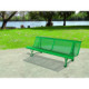 Banc 2 pieds RAL 6005