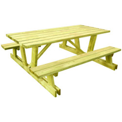 Table en bois d'extérieur KAUS