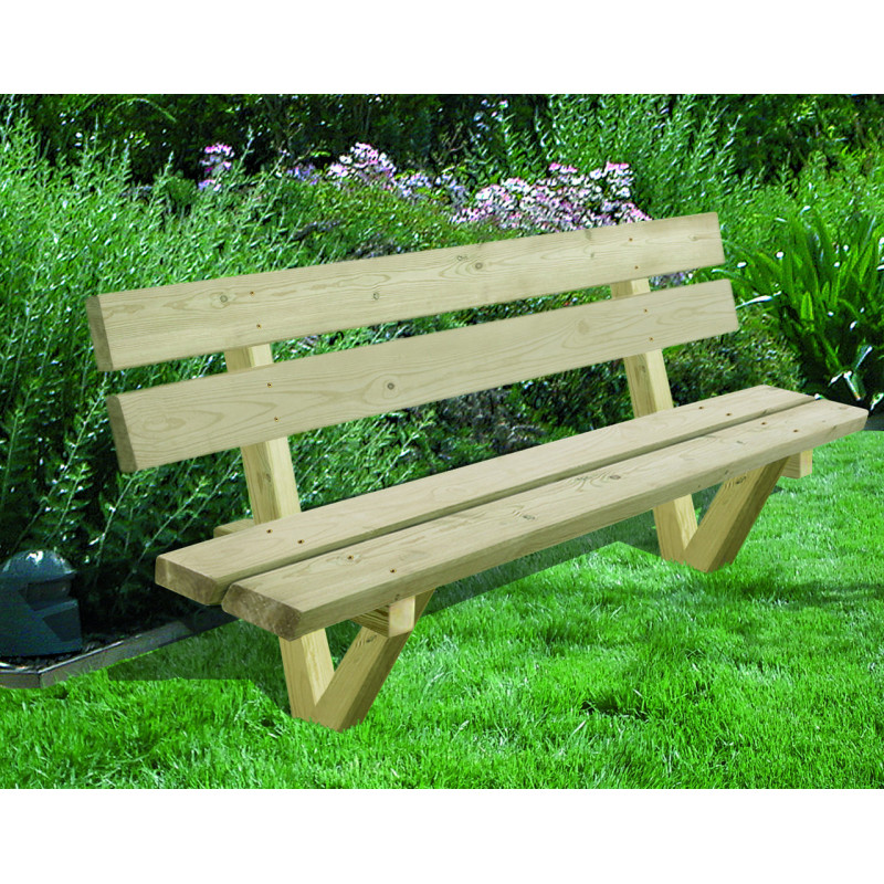 Banc public tout bois CENTAURI