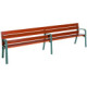 Banc en bois exotique longueur 3000 mm