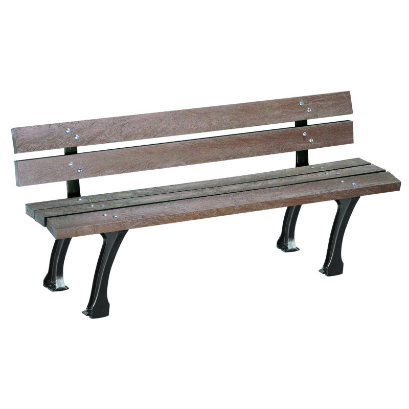 Banc urbain recyclé MERGA