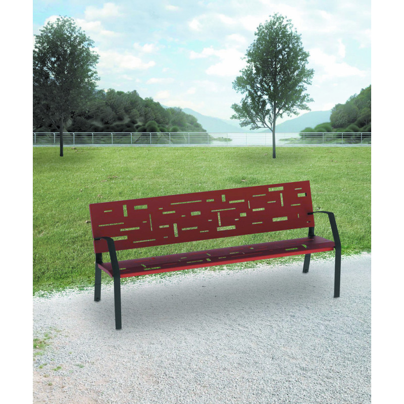Banc urbain métal MEGRETS