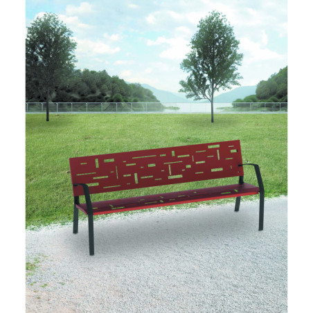 Banc urbain métal MEGRETS