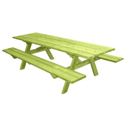 Table pique nique aire de repos BORÉALIS