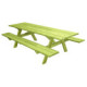 Table pique nique aire de repos BORÉALIS