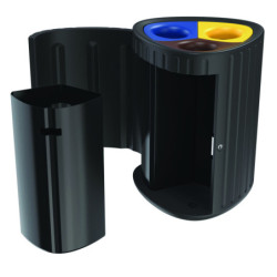 Corbeille pour tri sélectif RIGIL